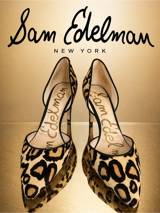 Sam Edelman Shoes - Sam Edelman Telsa Leopard Haircalf Heels Size 9.5 Pointed Toe